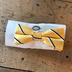 Liv and Lilly mustard gold little boy’s bow tie